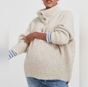 Hatch the Jo sweater cotton alpaca, 0 ( xsmall )
